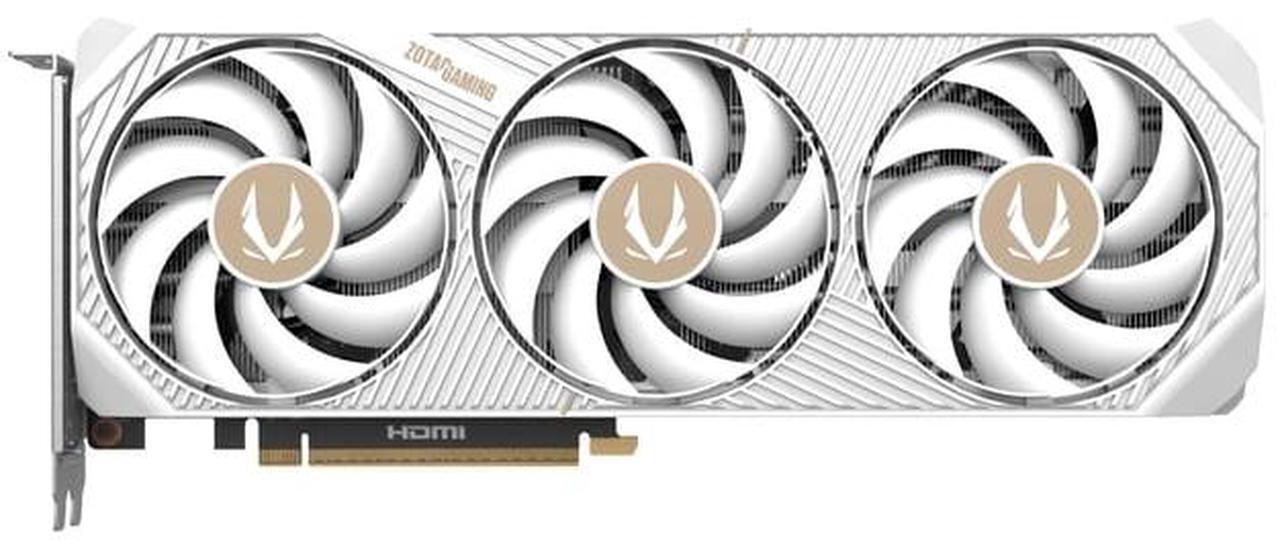 Main image of ZOTAC AMP GeForce RTX 5070 12GB 192-Bit GDDR7 PCI Express 5.0 x16 Graphics Card RTX 5070 AMP White Edition ZT-B50700FQ-10P