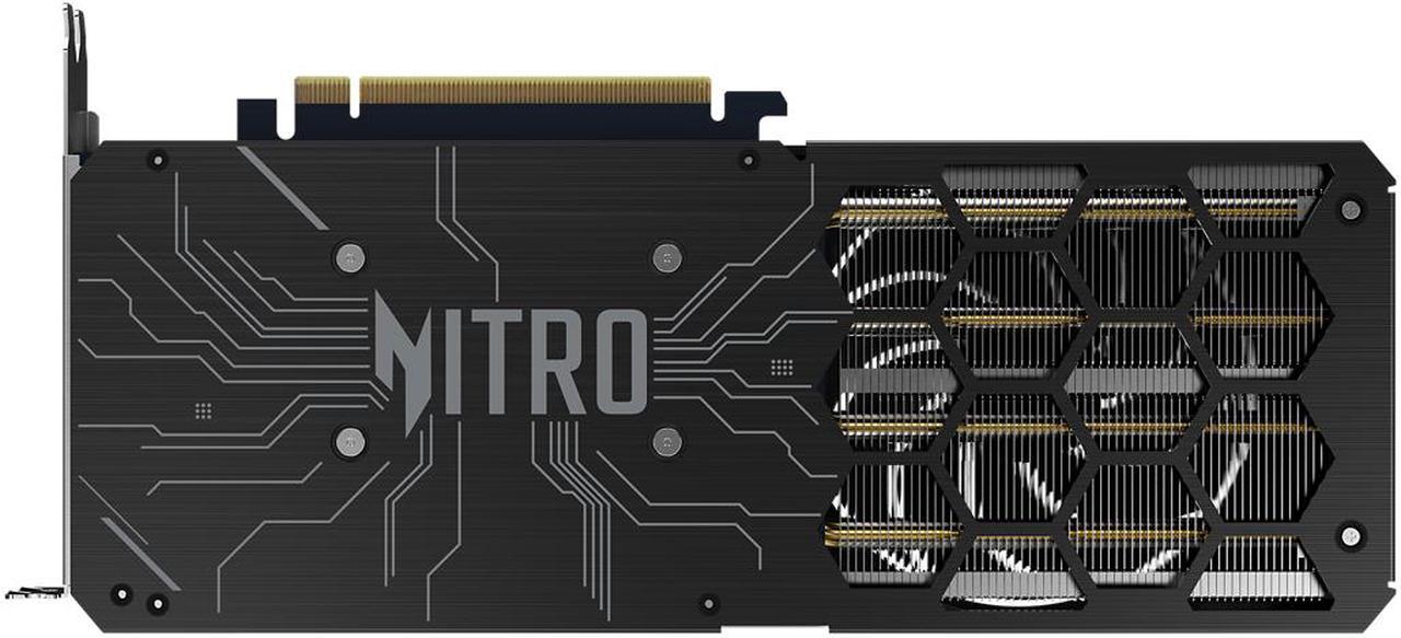 Alt view image 6 of 6 - Acer NITRO Intel Arc B570, 10GB 160-bit GDDR6, Ray Tracing, PCI Express 4.0 x8 Graphics Card AN-B570-OCD