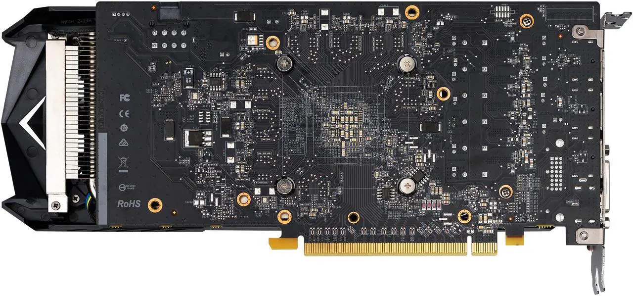 Alt view image 4 of 8 - ASRock Phantom Gaming X Radeon RX 580 8GB GDDR5 PCI Express 3.0 x16 Graphics Card RX580 8G OC