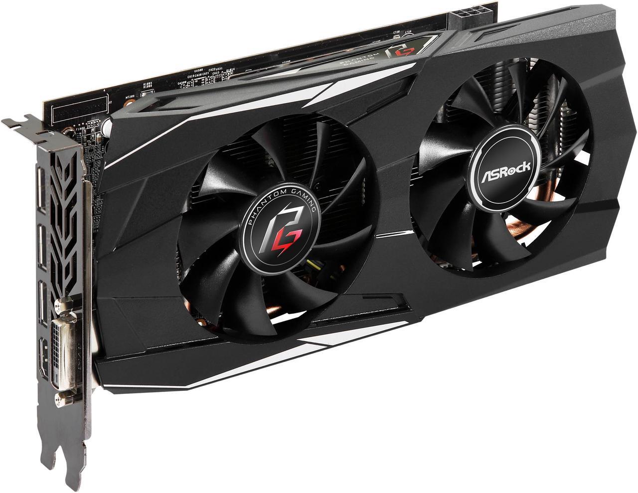 Alt view image 4 of 9 - ASRock Phantom Gaming D Radeon RX 570 8GB GDDR5 PCI Express 3.0 x16 Graphics Card RX570 8G OC
