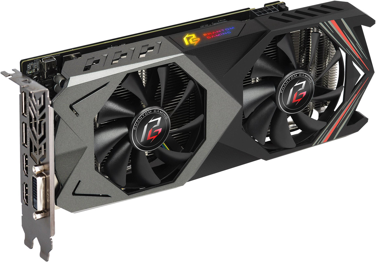 ASRock Phantom Gaming U Radeon RX 590 Graphics Card RX 590 8G OC ...