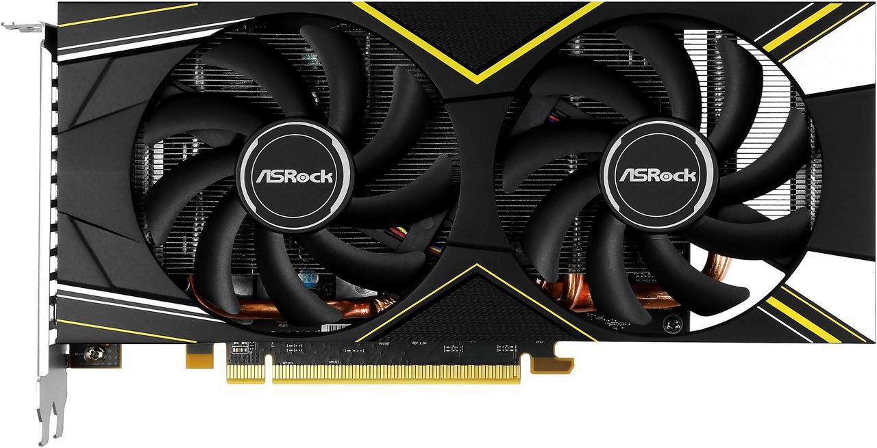 Alt view image 2 of 7 - ASRock Challenger D Radeon RX 5500 XT 4GB GDDR6 PCI Express 4.0 x8 Graphics Card RX5500XT CLD 4GO