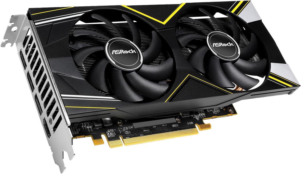 Alt view image 4 of 7 - ASRock Challenger D Radeon RX 5500 XT 4GB GDDR6 PCI Express 4.0 x8 Graphics Card RX5500XT CLD 4GO