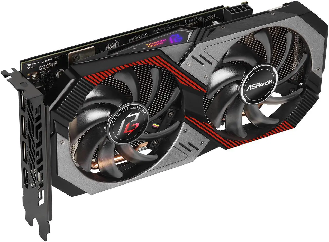 Main image of ASRock Phantom Gaming D Radeon RX 5500 XT 8G OC Video Card, RX5500XT PGD 8GO