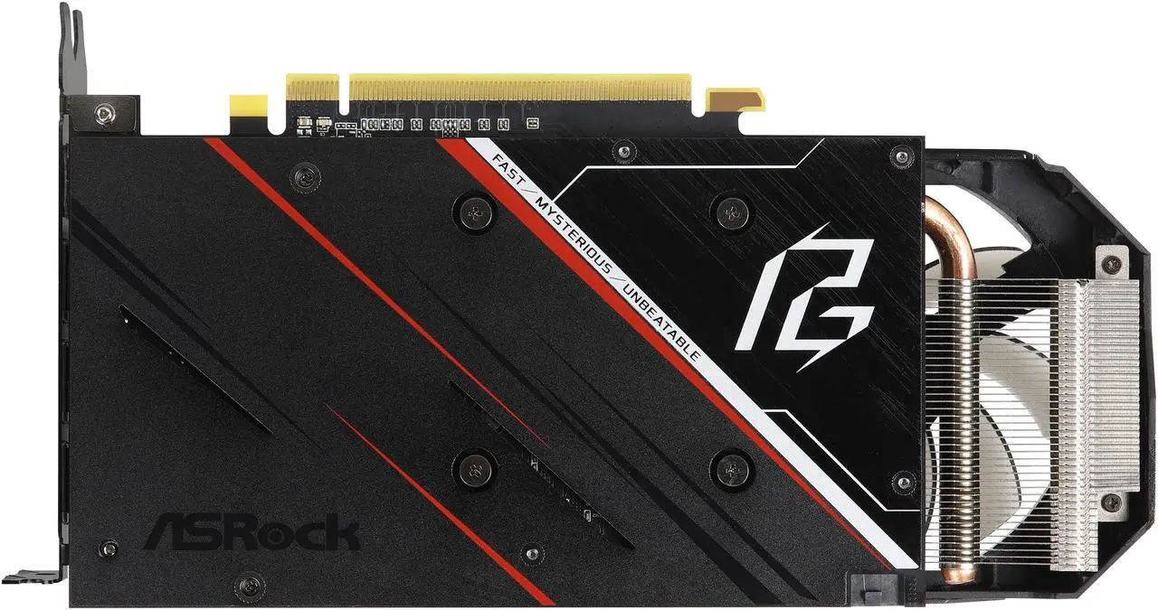 Alt view image 7 of 8 - ASRock Phantom Gaming D Radeon RX 5500 XT 8G OC Video Card, RX5500XT PGD 8GO
