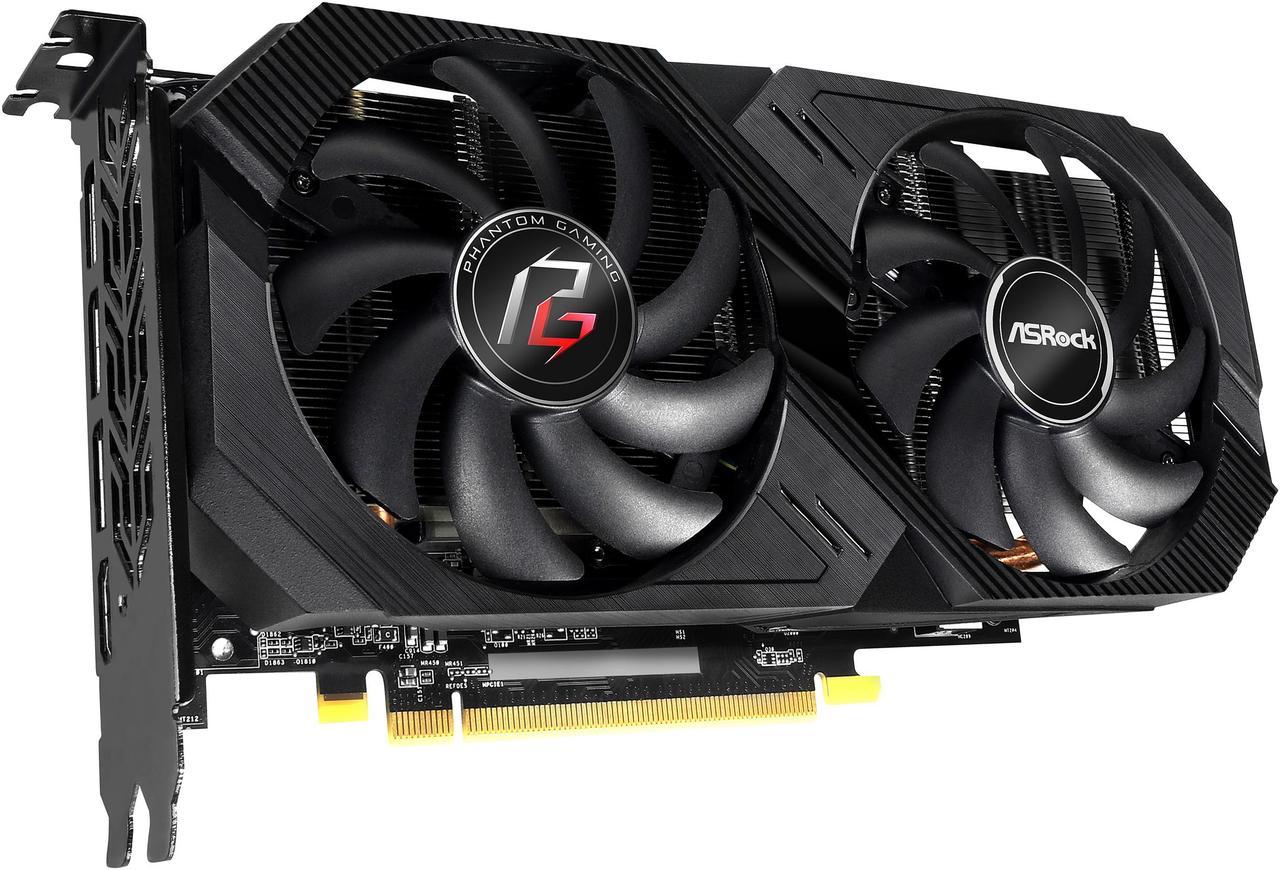 ASRock Phantom Gaming U Radeon RX 570 8GB GDDR5 PCI Express 3.0 x16 ATX Video Card RX570 PGU 8GO