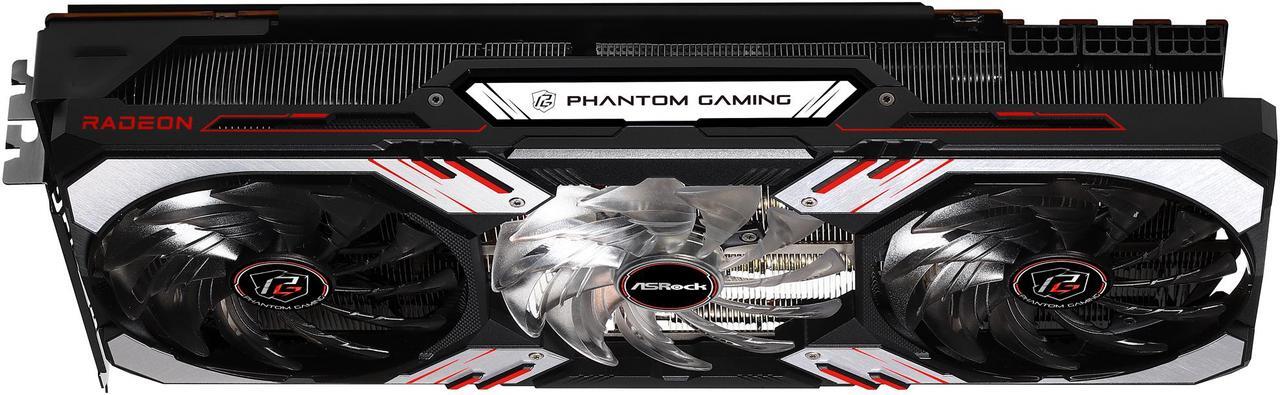 Alt view image 10 of 12 - ASRock Radeon RX 6800 XT Phantom Gaming Graphics Card with 16GB GDDR6, AMD RDNA 2 (RX6800XT PGD 16GO)