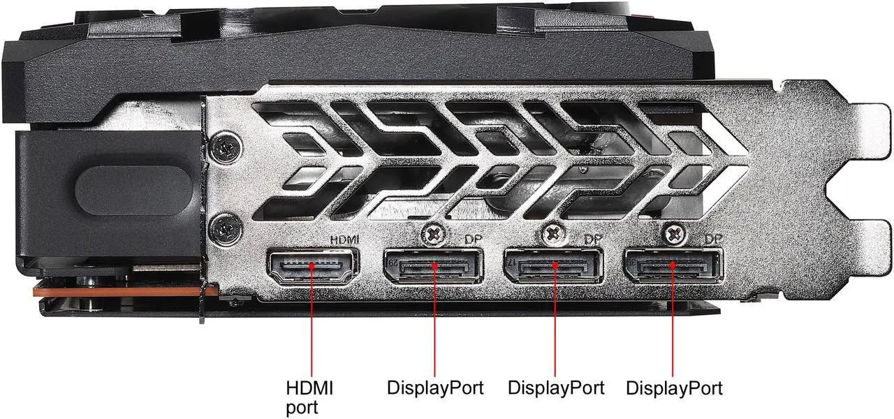 Alt view image 6 of 12 - ASRock Radeon RX 6800 XT Phantom Gaming Graphics Card with 16GB GDDR6, AMD RDNA 2 (RX6800XT PGD 16GO)
