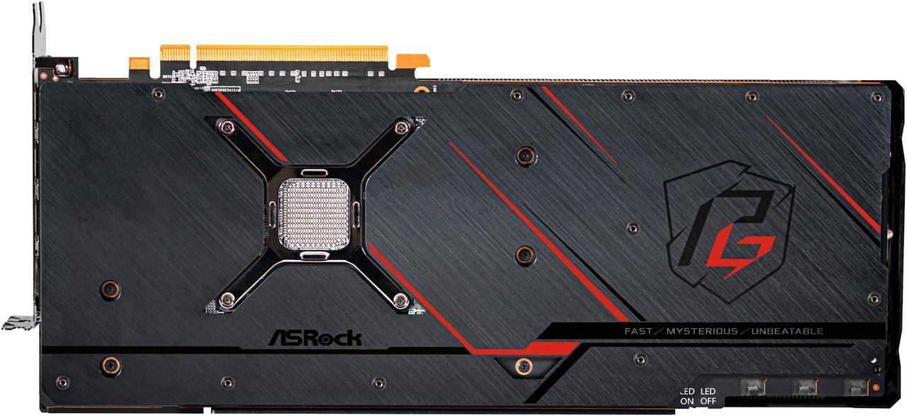 Alt view image 6 of 7 - ASRock Radeon RX 6900 XT PHANTOM GAMING D Graphics Card 16GB GDDR6, AMD RDNA2 (RX6900XT PGD 16GO)