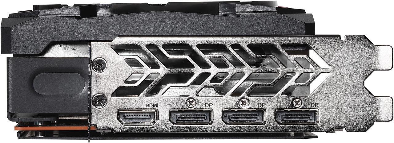 Alt view image 4 of 7 - ASRock Radeon RX 6900 XT PHANTOM GAMING D Graphics Card 16GB GDDR6, AMD RDNA2 (RX6900XT PGD 16GO)