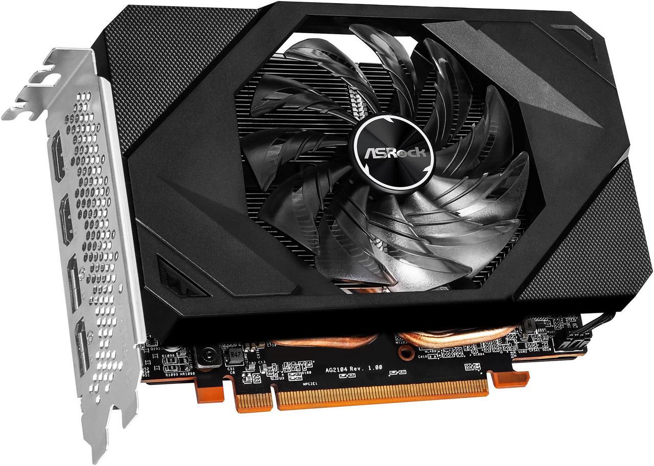 Alt view image 3 of 11 - ASRock Challenger ITX Radeon RX 6600 XT 8GB GDDR6 PCI Express 4.0 Video Card RX6600XT CLI 8G