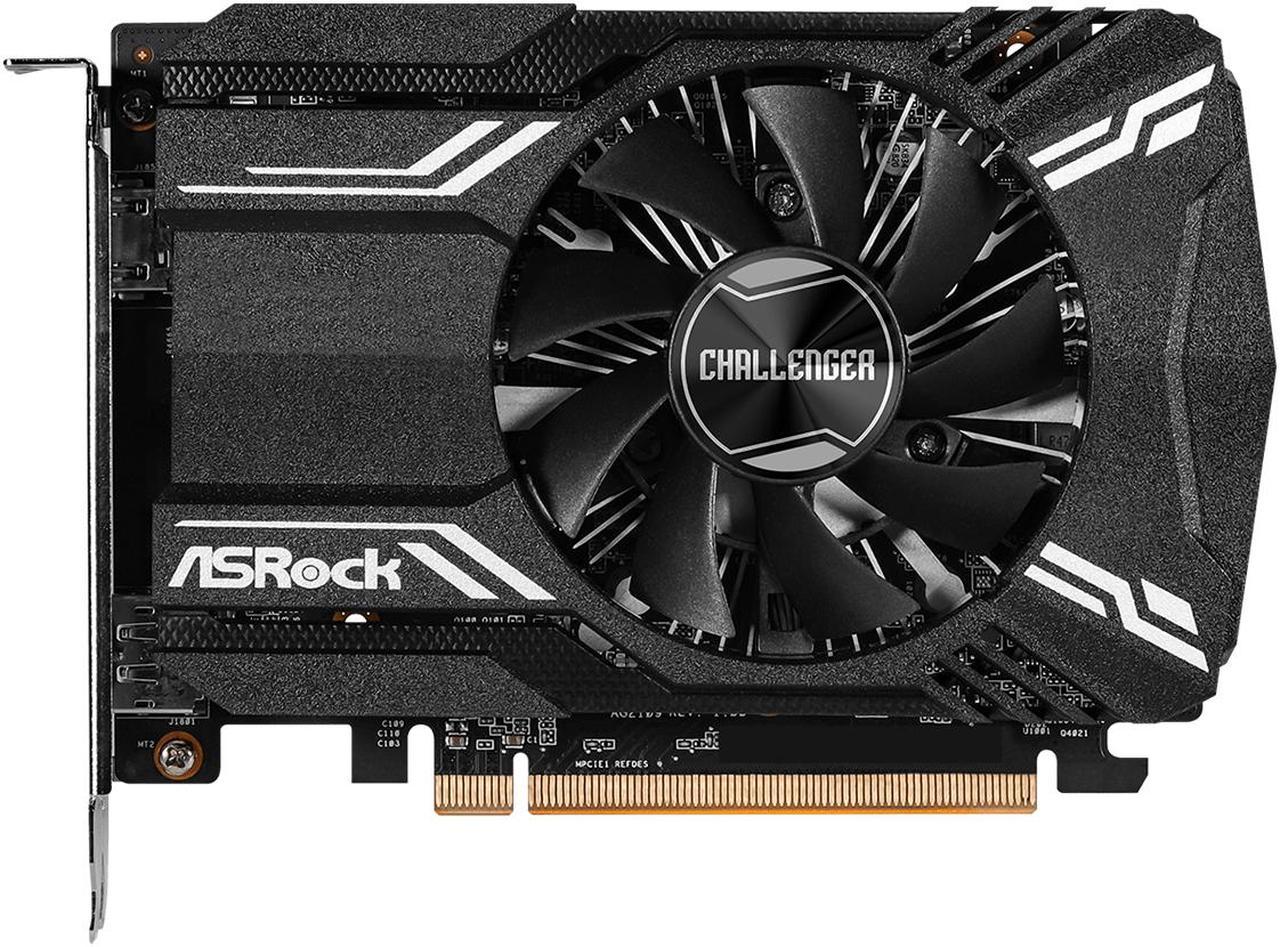 ASRock Challenger Radeon RX 6400 4GB GDDR6 PCI Express 4.0 ITX Video Card RX6400 CLI 4G