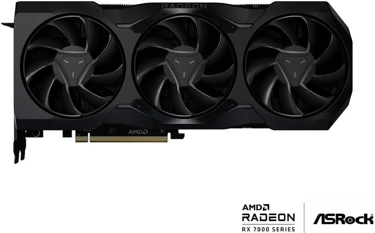 Alt view image 2 of 4 - ASRock Radeon RX 7900 XTX 24GB GDDR6 PCI Express 4.0 Video Card RX7900XTX 24G
