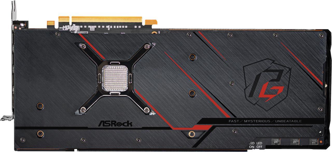 Alt view image 3 of 6 - ASRock Phantom Gaming Radeon RX 6800 XT 16GB GDDR6 PCI Express 4.0 Graphics Card RX6800XT PG 16GO
