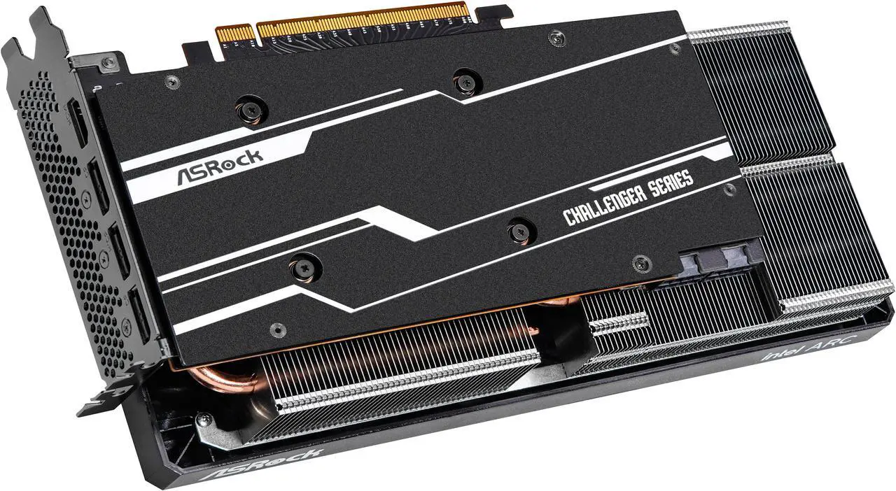 Alt view image 5 of 7 - ASRock Challenger Arc A770 16GB GDDR6 PCI Express 4.0 x16 ATX Graphics Card A770 CL 16GO