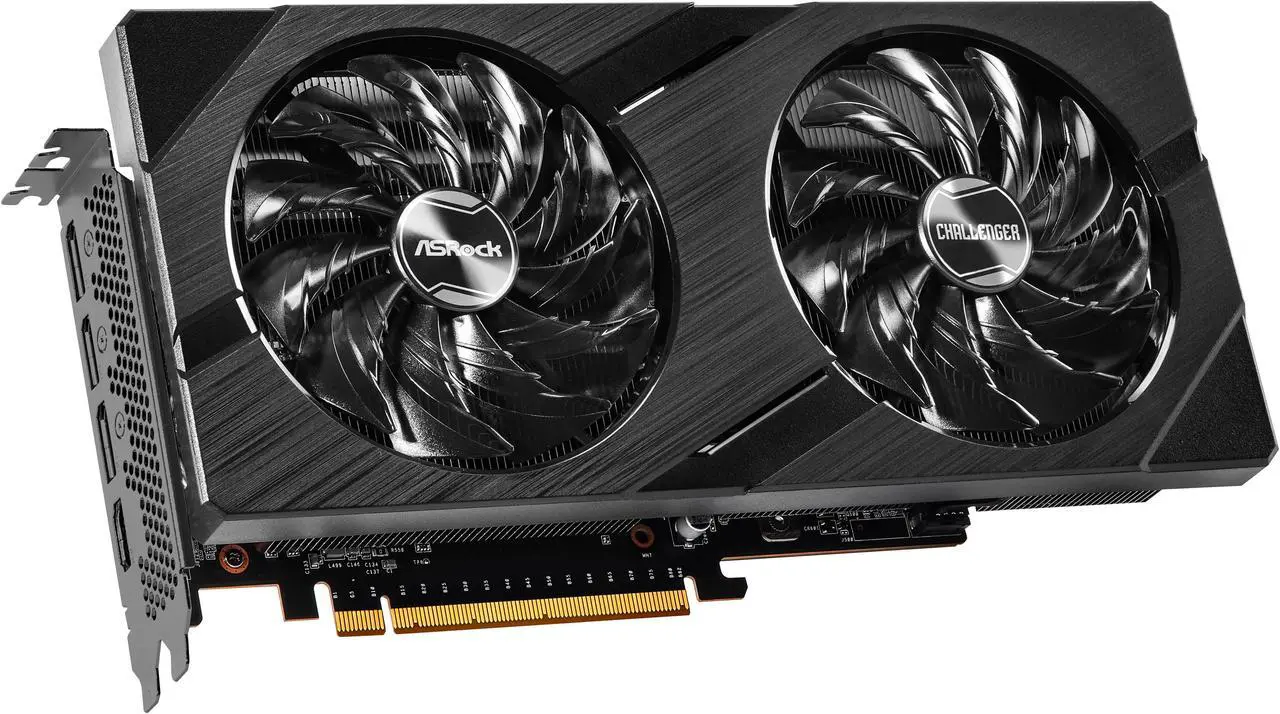 Alt view image 3 of 7 - ASRock Challenger Arc A770 16GB GDDR6 PCI Express 4.0 x16 ATX Graphics Card A770 CL 16GO