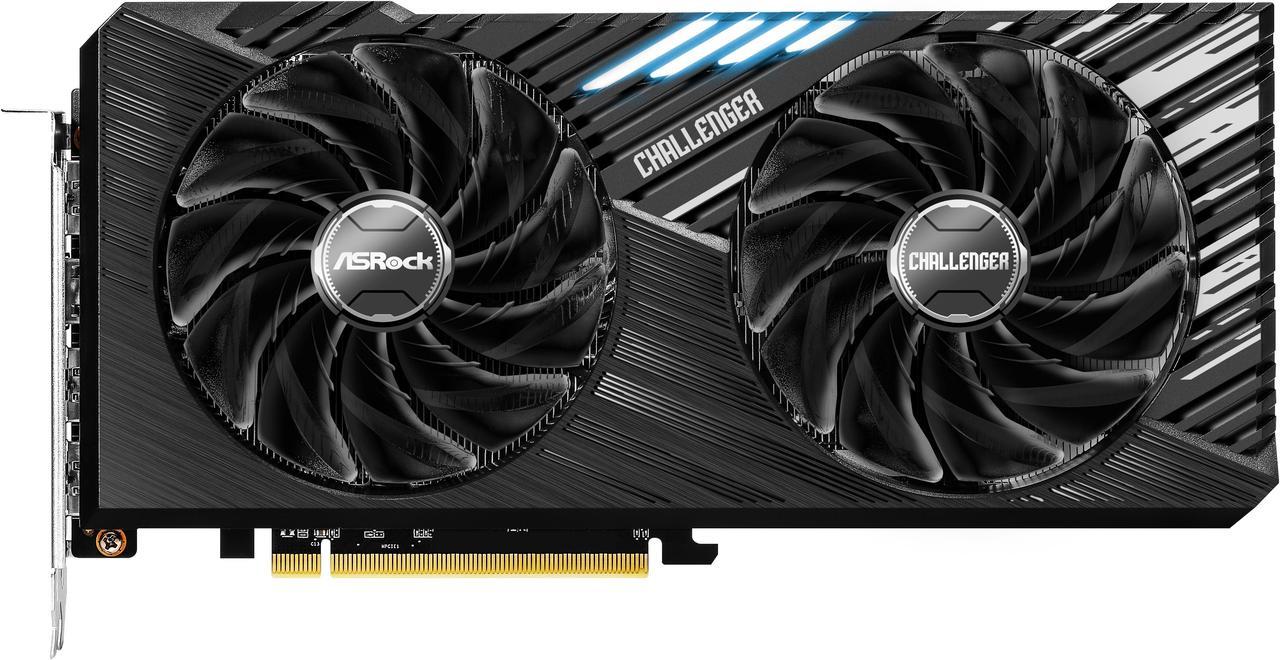 ASRock Challenger Radeon RX 7600 XT 16GB GDDR6 PCI Express 4.0 x8 ATX Video Card RX7600XT CL 16GO