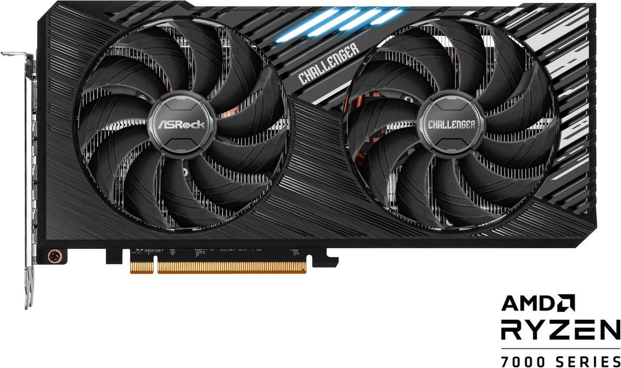 Alt view image 2 of 9 - ASRock Challenger Radeon RX 7900 GRE 16GB GDDR6 PCI Express 4.0 ATX Graphics Card RX7900GRE CL 16GO