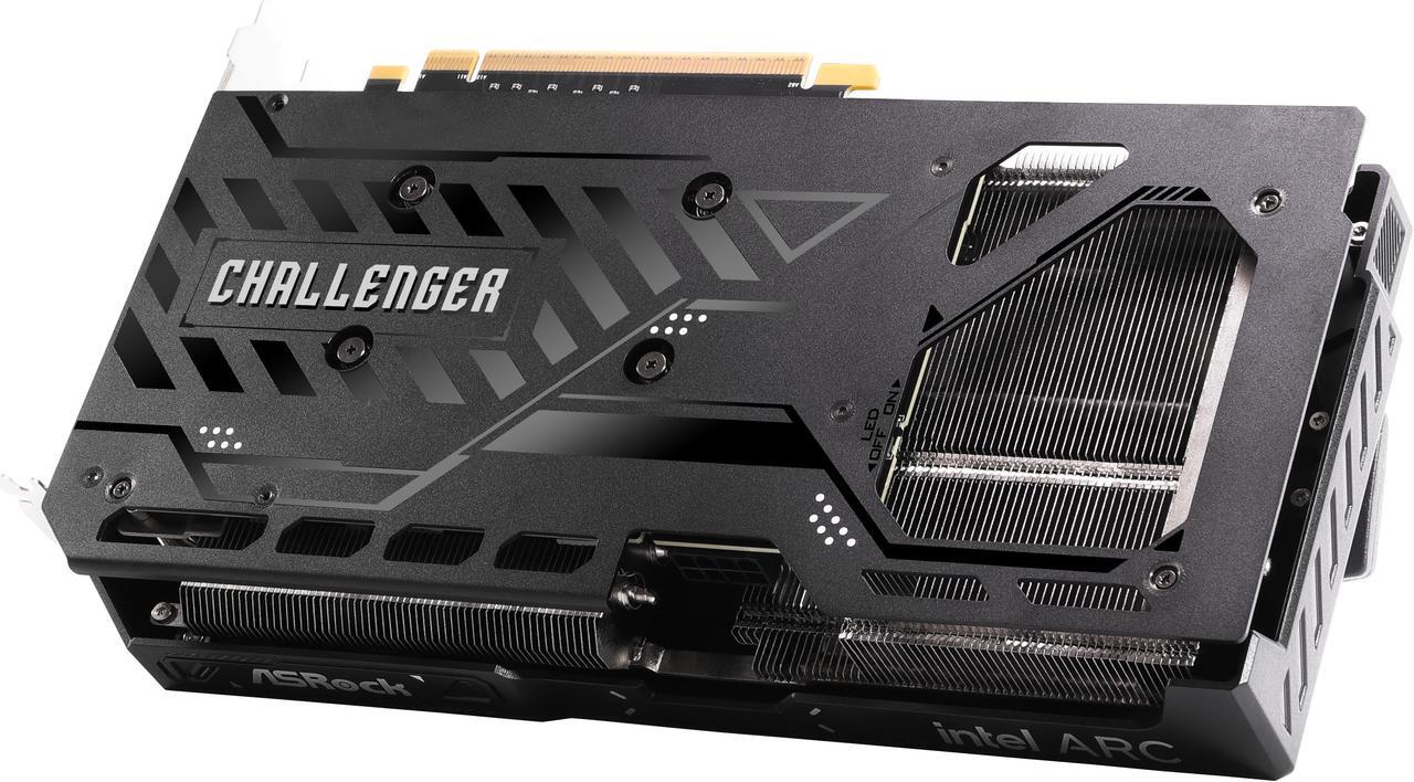 Alt view image 6 of 13 - ASRock Challenger Arc B580 12GB GDDR6 PCI Express 4.0 x8 ATX Graphics Card B580 CL 12GO