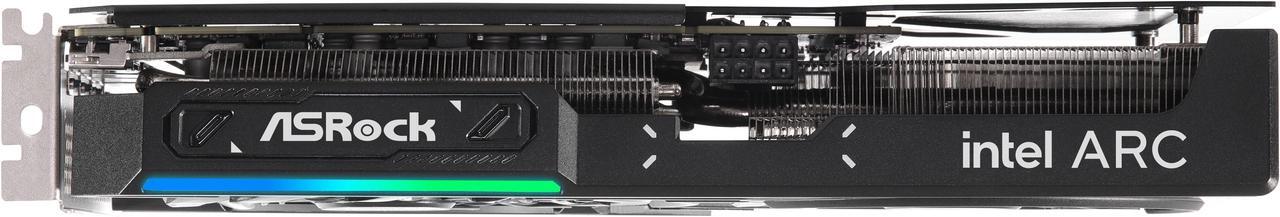 Alt view image 11 of 13 - ASRock Challenger Arc B580 12GB GDDR6 PCI Express 4.0 x8 ATX Graphics Card B580 CL 12GO