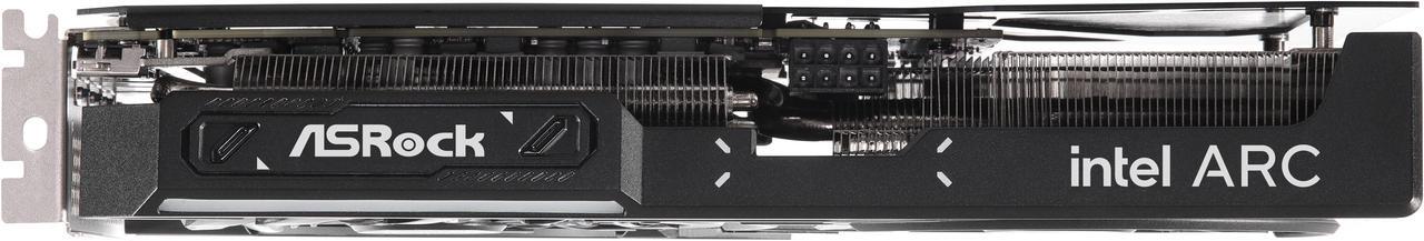 Alt view image 12 of 13 - ASRock Challenger Arc B580 12GB GDDR6 PCI Express 4.0 x8 ATX Graphics Card B580 CL 12GO