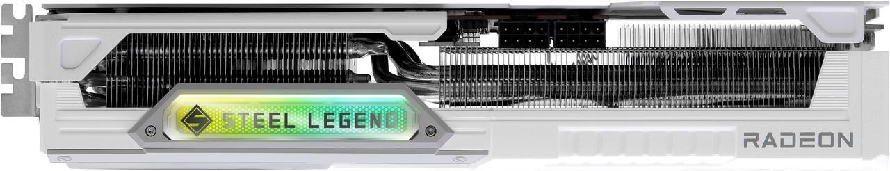 Alt view image 4 of 4 - ASRock Steel Legend Radeon RX 9070 XT 16GB GDDR6 PCI Express 5.0 x16 Graphics Card RX9070XT SL 16G