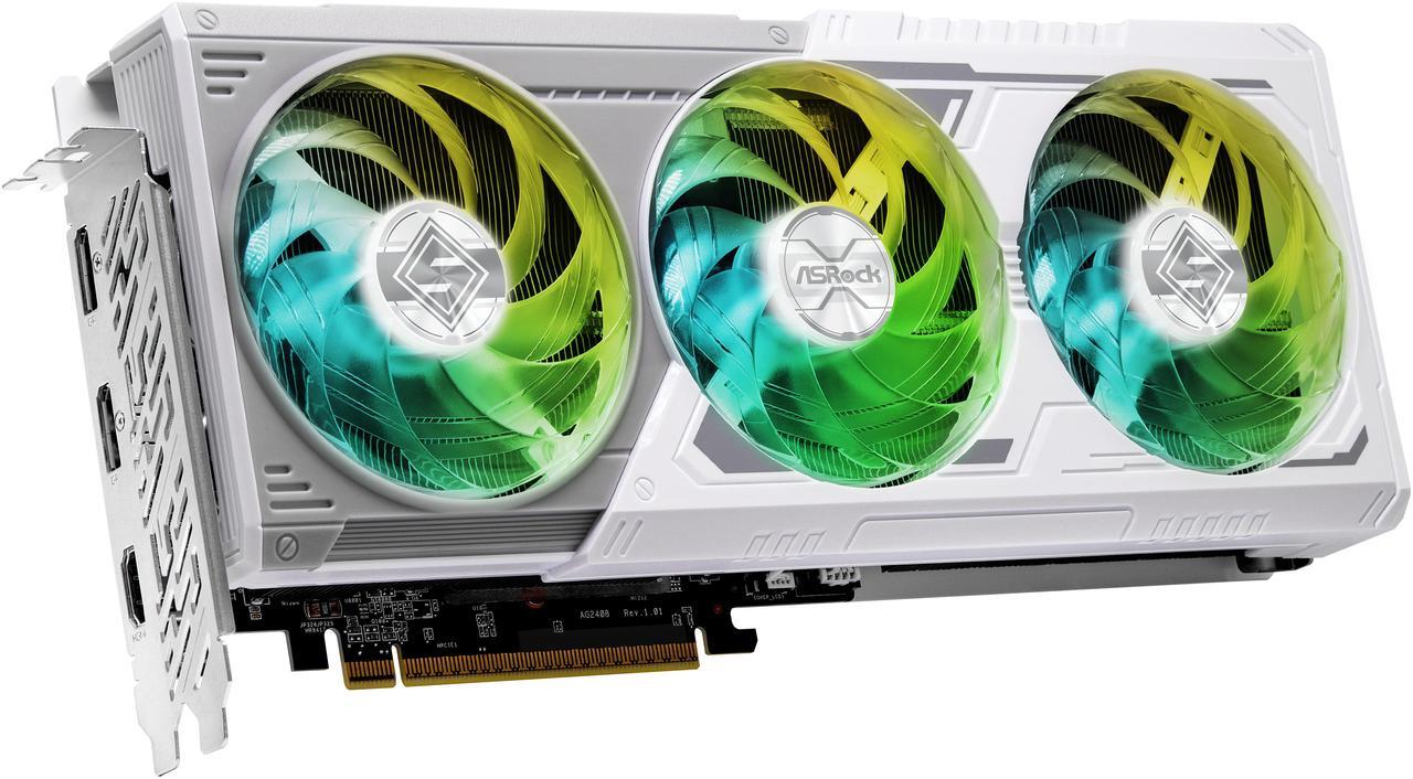 Alt view image 6 of 9 - ASRock Steel Legend Radeon RX 9060 XT 16GB GDDR6 PCI Express 5.0 x16 Graphics Card RX9060XT SL 16GO RX 9060XT