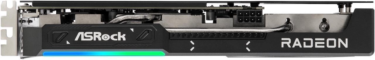 Alt view image 7 of 8 - ASRock Challenger Radeon RX 9060 XT 16GB GDDR6 PCI Express 5.0 x16 Graphics Card RX9060XT CL 16GO RX 9060XT