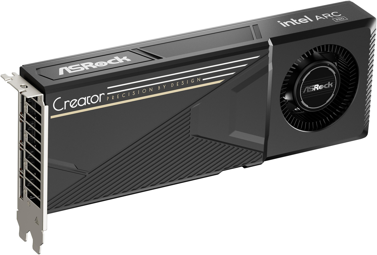 Open Box: ASRock B70 Intel Arc Pro B70 B70 CT 32GB 256-bit GDDR6 PCI Express 5.0 x16 Graphics Card - Newegg.ca - Open Box condition - Image 13
