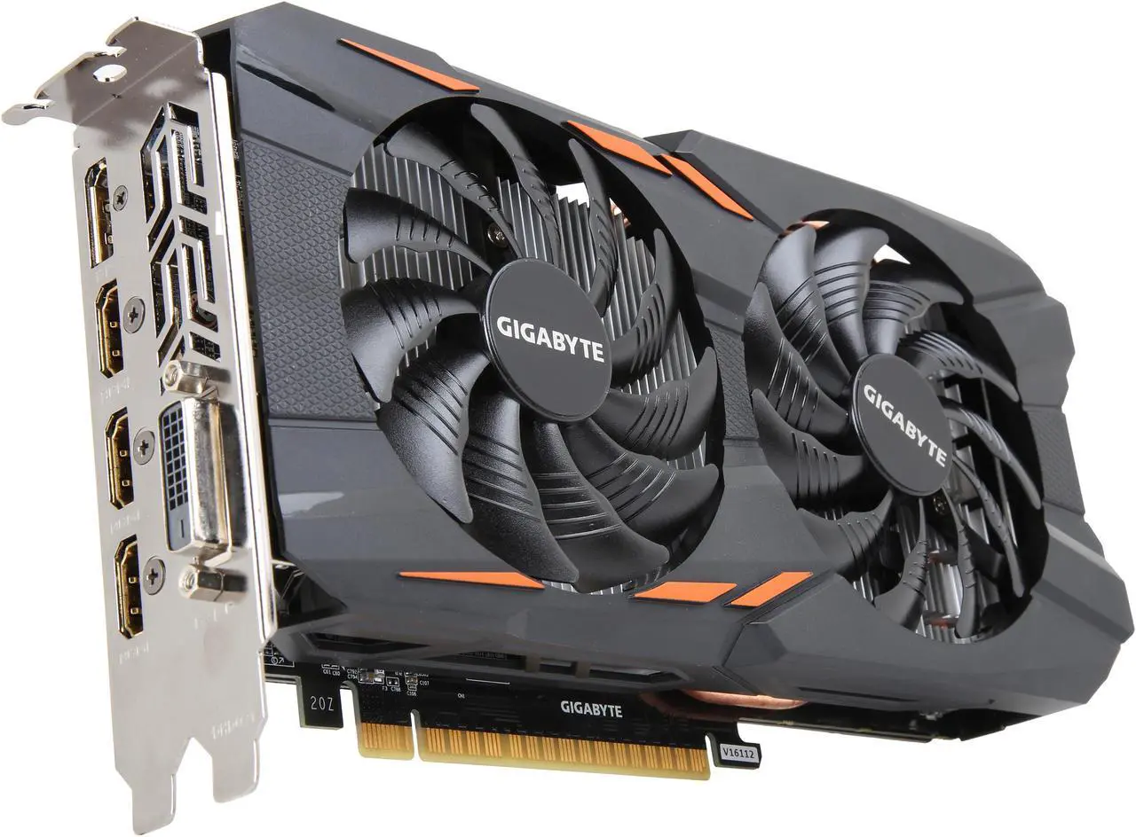 Main image of GIGABYTE GeForce GTX 1050 Ti 4GB GDDR5 PCI Express 3.0 x16 ATX Graphics Card GV-N105TWF2OC-4GD