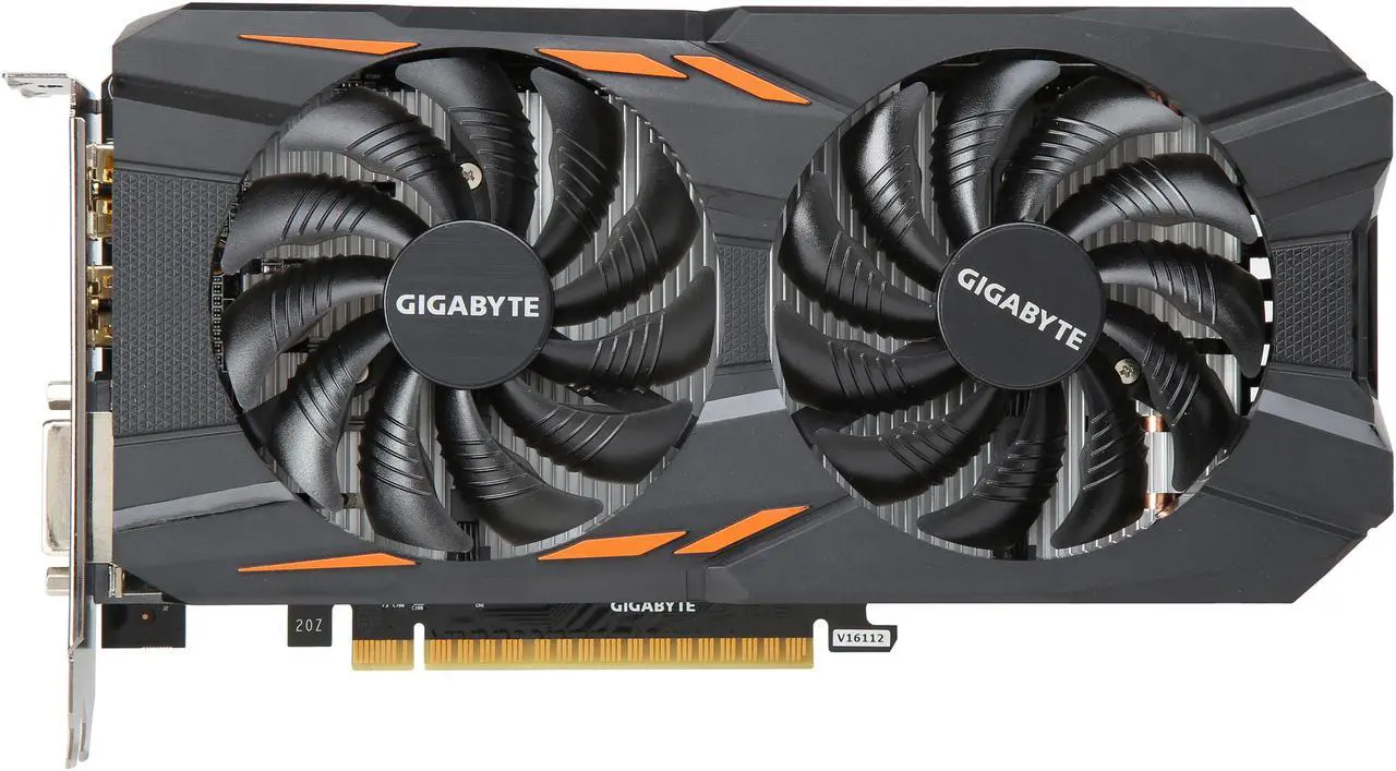 Alt view image 4 of 6 - GIGABYTE GeForce GTX 1050 Ti 4GB GDDR5 PCI Express 3.0 x16 ATX Graphics Card GV-N105TWF2OC-4GD