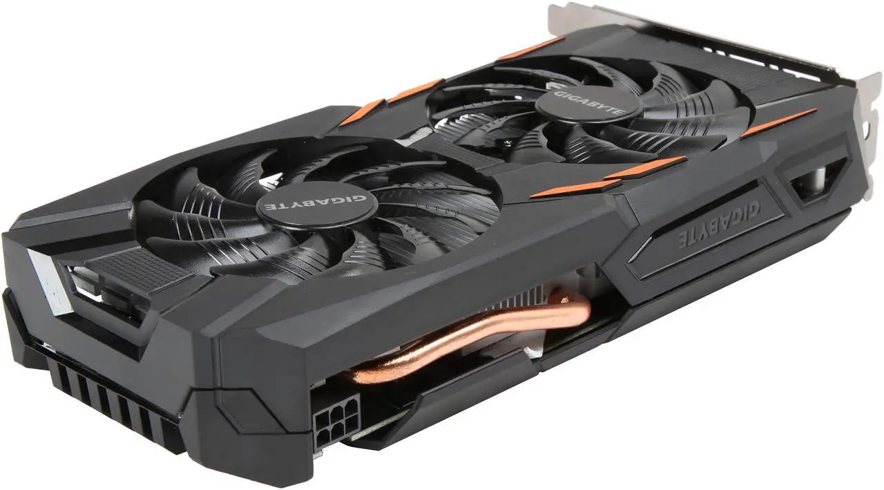 Alt view image 6 of 6 - GIGABYTE GeForce GTX 1050 Ti 4GB GDDR5 PCI Express 3.0 x16 ATX Graphics Card GV-N105TWF2OC-4GD
