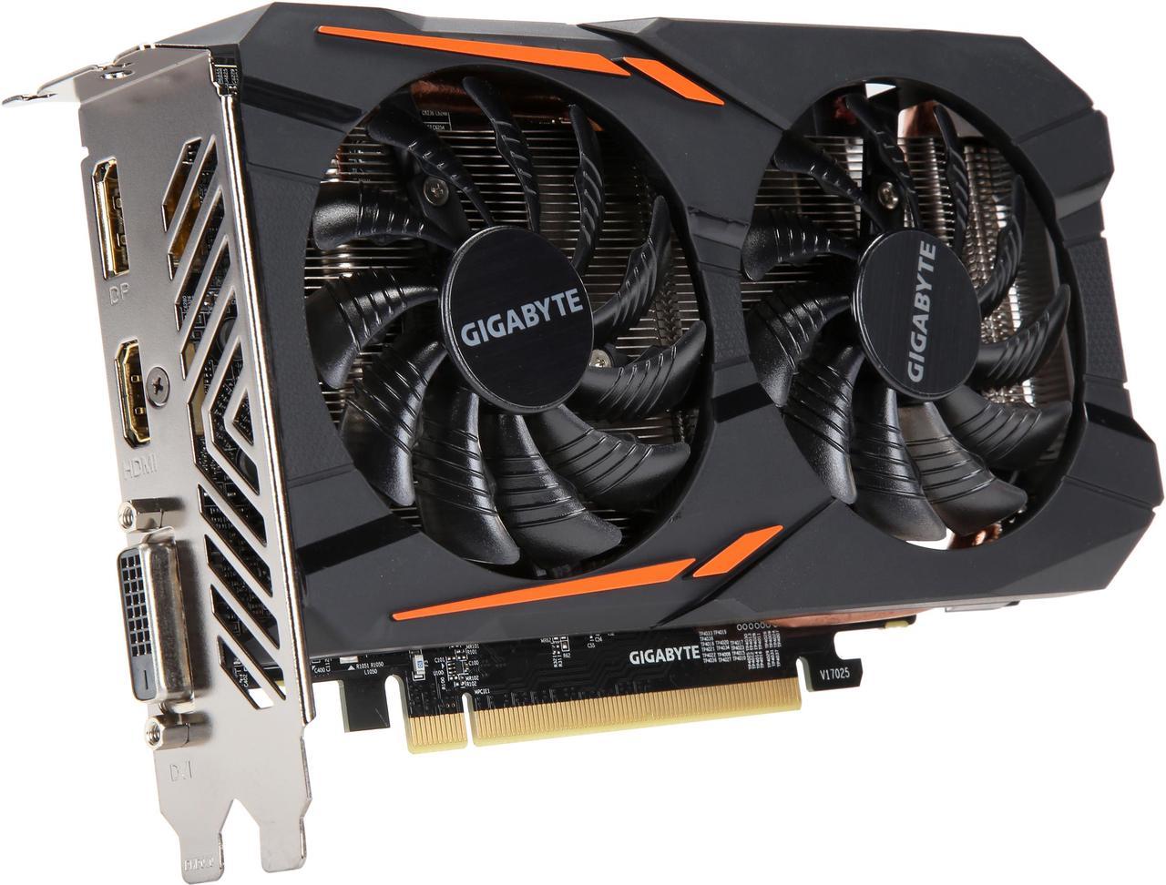 GIGABYTE Radeon RX 560 4GB GDDR5 CrossFireX Support ATX Video Card GV-RX560GAMING OC-4GD