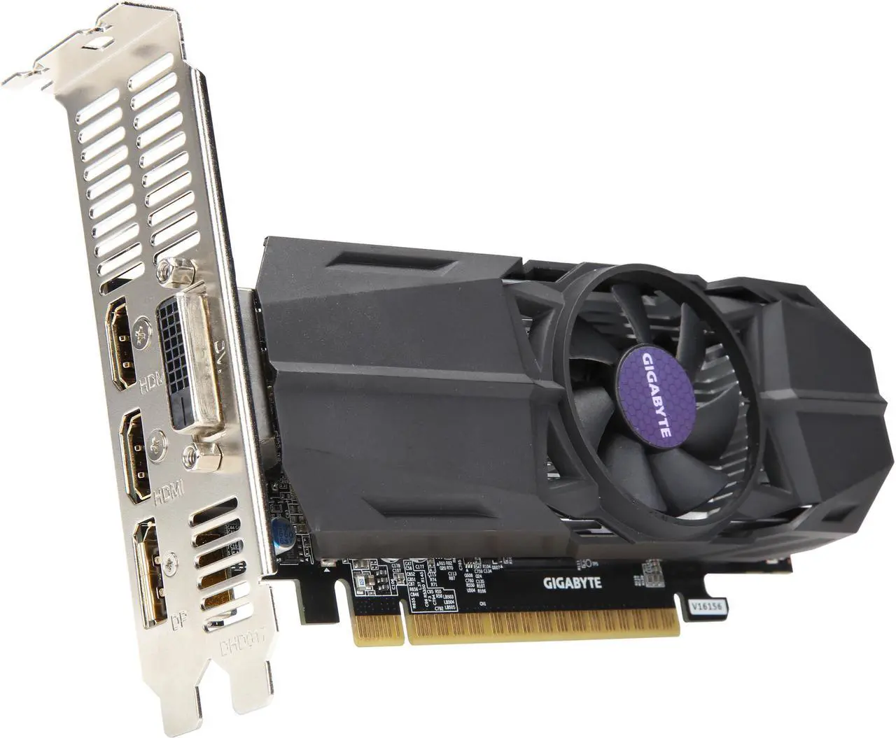 Main image of GIGABYTE GeForce GTX 1050 Ti 4GB GDDR5 PCI Express 3.0 x16 Low Profile Graphics Card GV-N105TOC-4GL