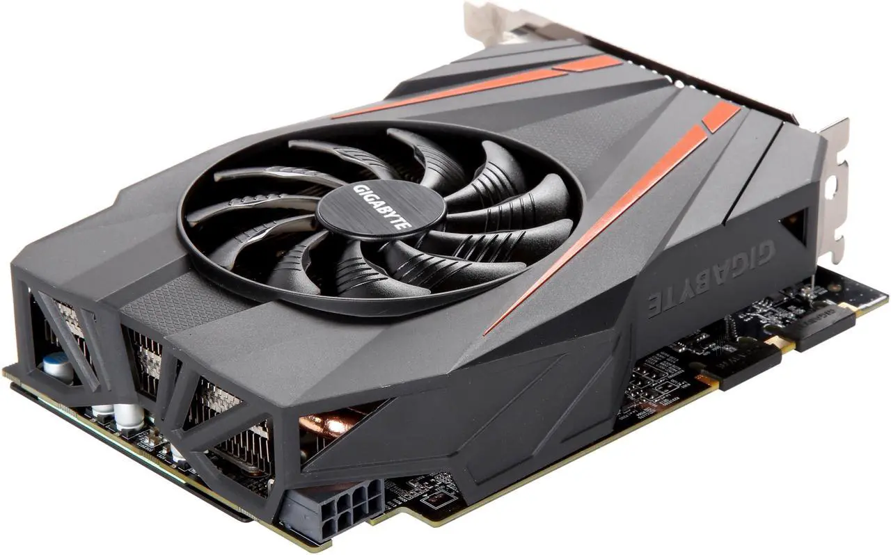 Alt view image 5 of 6 - GIGABYTE GeForce GTX 1070 8GB GDDR5 PCI Express 3.0 x16 SLI Support ATX Graphics Card GV-N1070IXOC-8GD