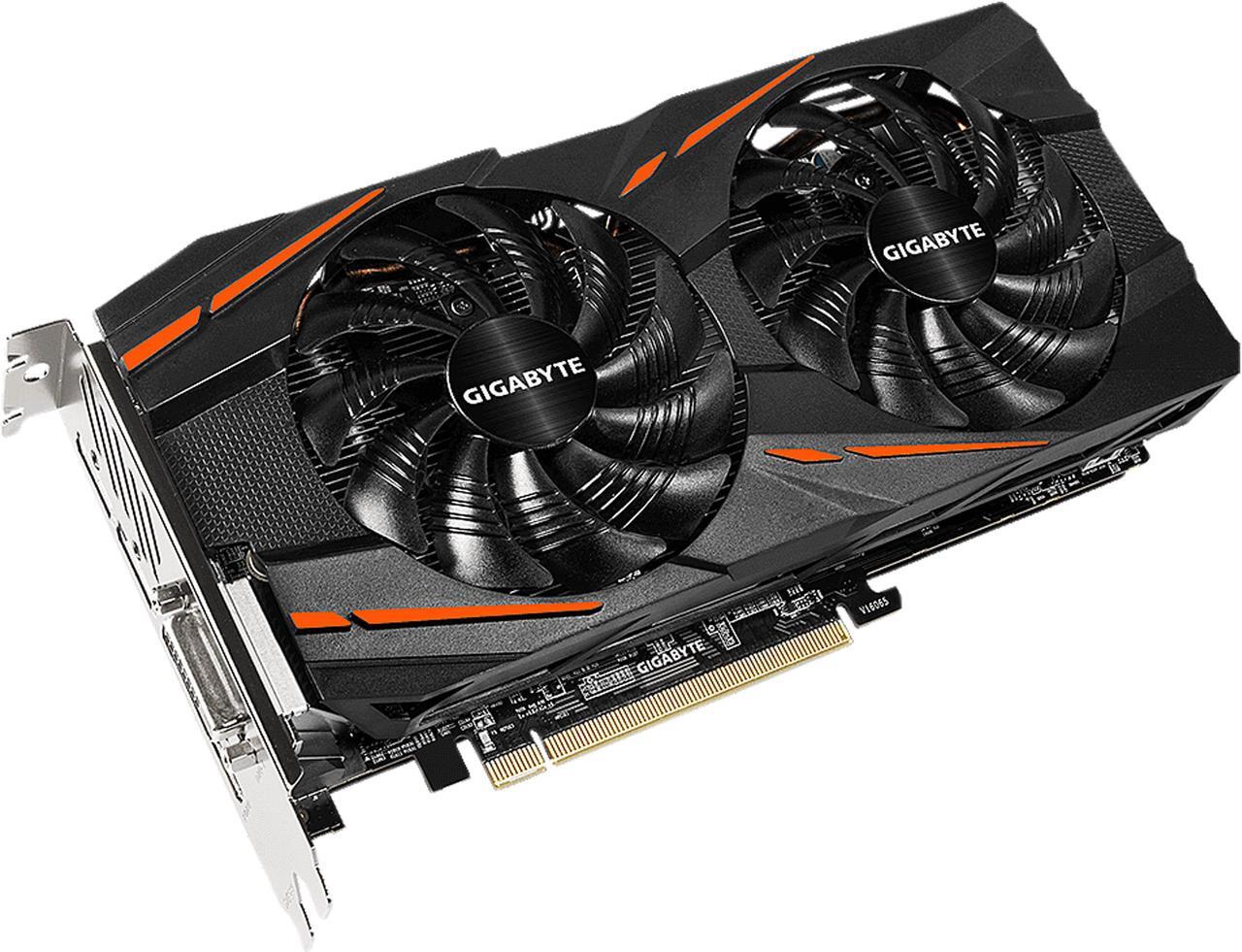 Main image of GIGABYTE Radeon RX 570 8GB GDDR5 PCI Express 3.0 x16 CrossFireX Support ATX Graphics Card GV-RX570GAMING-8GD