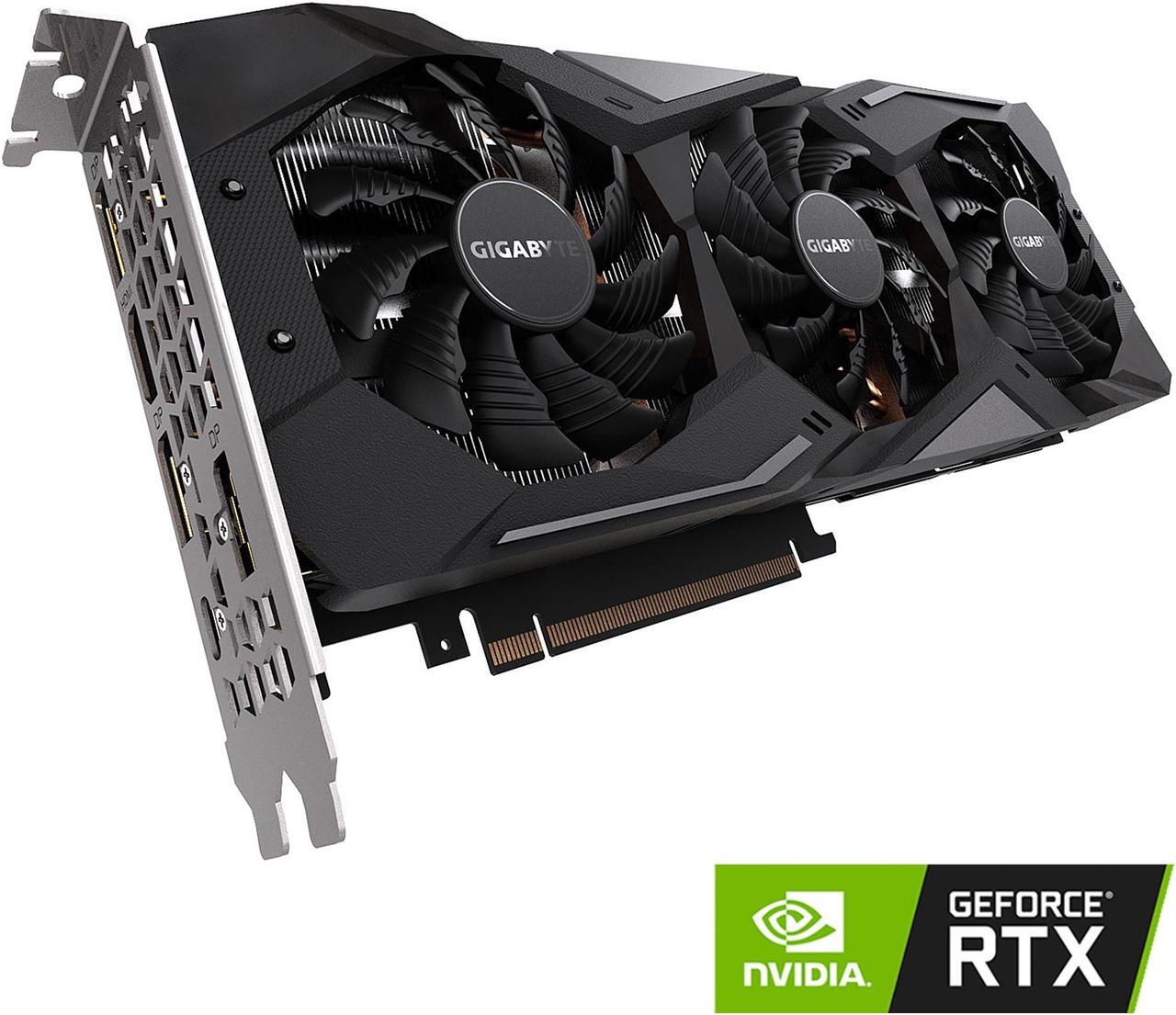 Main image of GIGABYTE GeForce RTX 2070 GAMING OC 8G Graphics Card, 3 x WINDFORCE Fans, 8GB 256-Bit GDDR6, GV-N2070GAMING OC-8GC Video Card