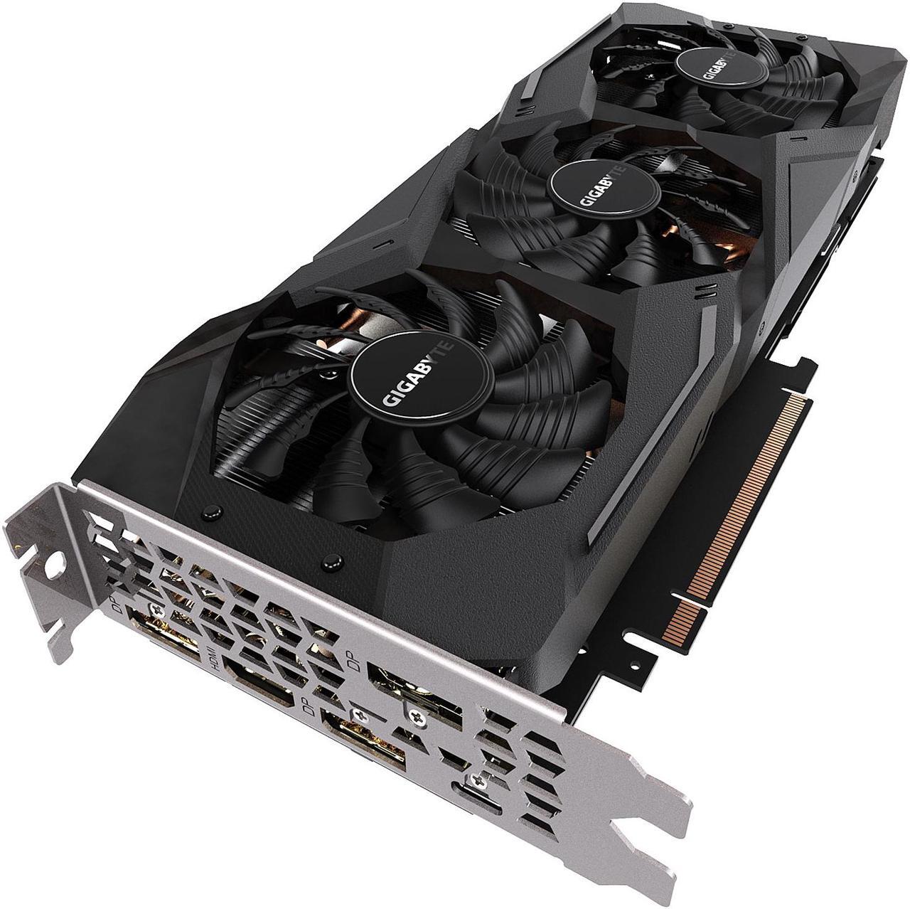 Alt view image 6 of 10 - GIGABYTE GeForce RTX 2070 WINDFORCE 8G Graphics Card, 3 x WINDFORCE Fans, 8GB 256-Bit GDDR6, GV-N2070WF3-8GC Video Card