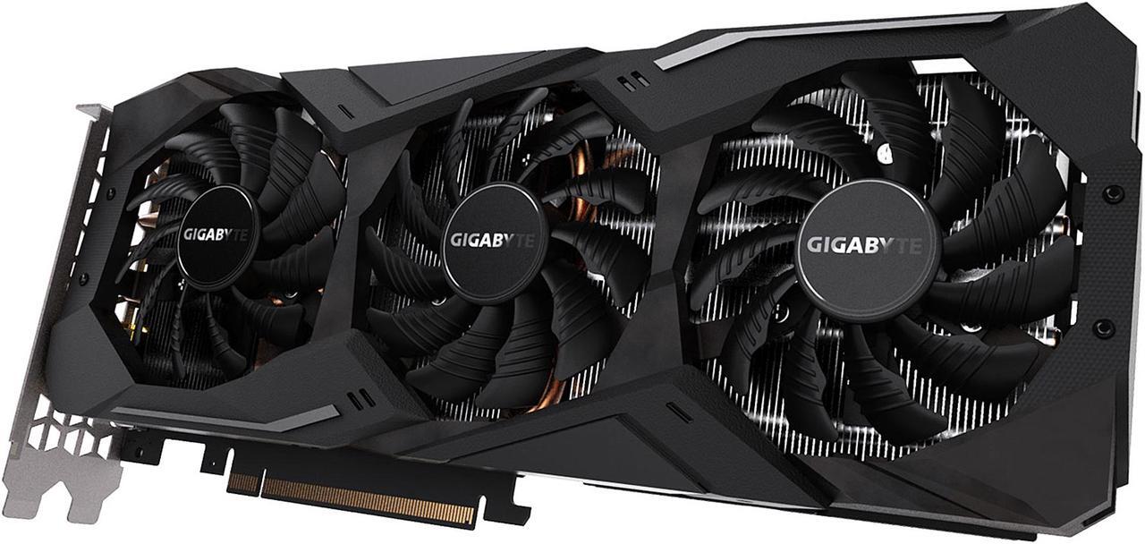 Alt view image 2 of 10 - GIGABYTE GeForce RTX 2070 WINDFORCE 8G Graphics Card, 3 x WINDFORCE Fans, 8GB 256-Bit GDDR6, GV-N2070WF3-8GC Video Card