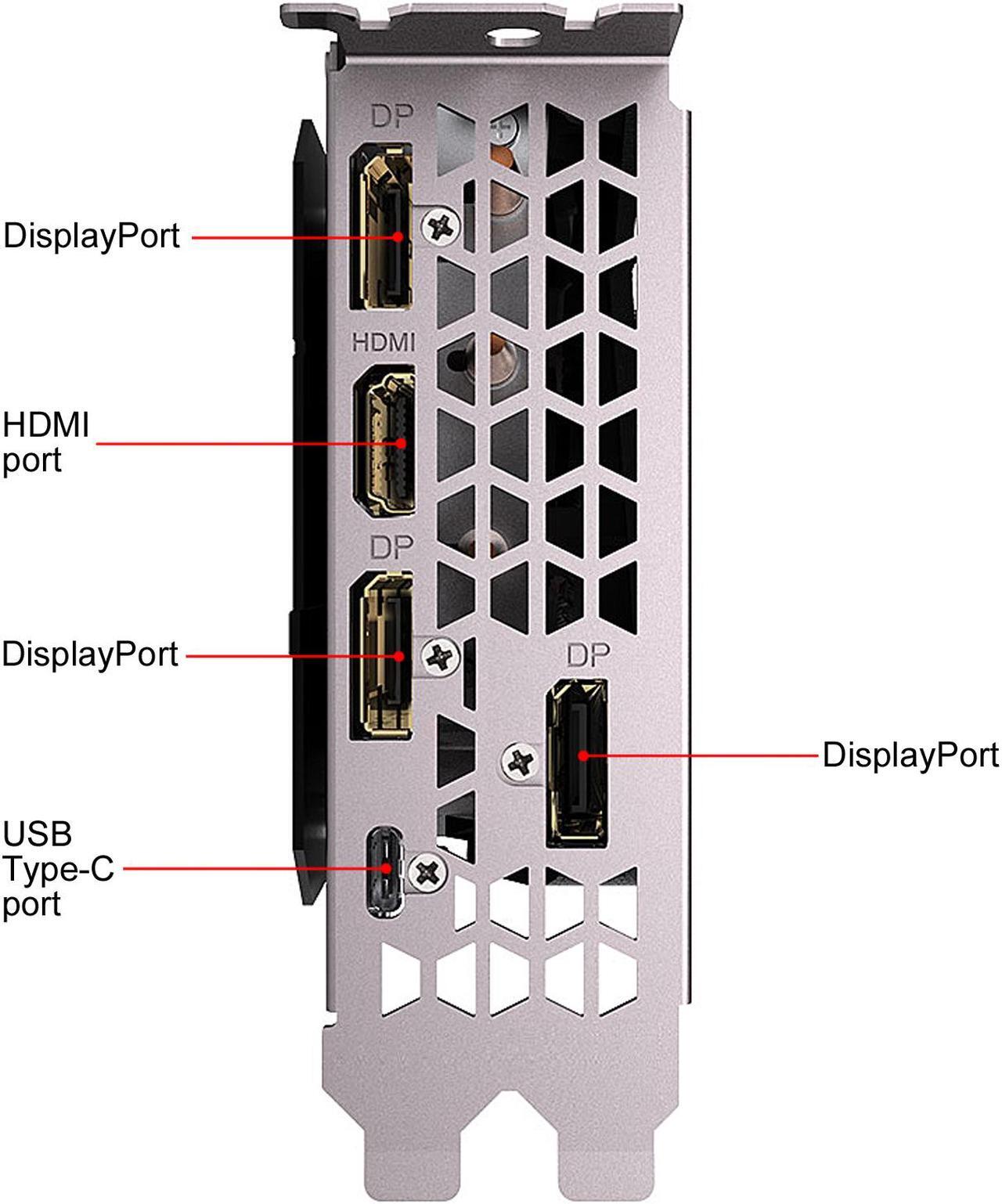 Alt view image 10 of 10 - GIGABYTE GeForce RTX 2070 WINDFORCE 8G Graphics Card, 3 x WINDFORCE Fans, 8GB 256-Bit GDDR6, GV-N2070WF3-8GC Video Card