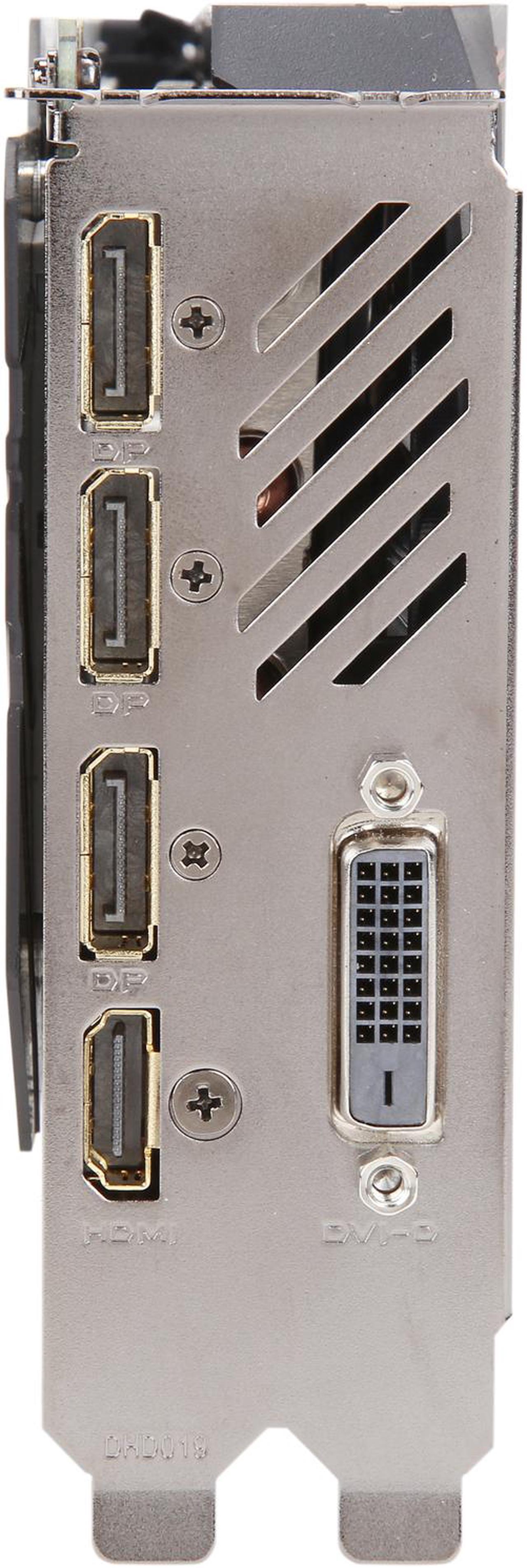 Alt view image 4 of 6 - GIGABYTE AORUS GeForce GTX 1070 Ti 8GB GDDR5 PCI Express 3.0 x16 SLI Support ATX Graphics Card GV-N107TAORUS-8GD