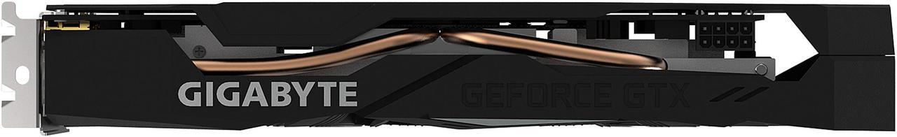 Alt view image 5 of 6 - GIGABYTE GeForce GTX 1660 Ti WINDFORCE OC 6G Graphics Card, 2 x WINDFORCE Fans, 6GB 192-Bit GDDR6, GV-N166TWF2OC-6GD Video Card