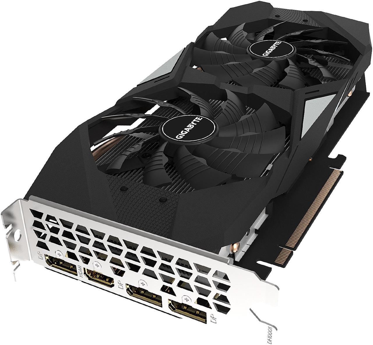 Alt view image 3 of 6 - GIGABYTE GeForce GTX 1660 Ti WINDFORCE OC 6G Graphics Card, 2 x WINDFORCE Fans, 6GB 192-Bit GDDR6, GV-N166TWF2OC-6GD Video Card