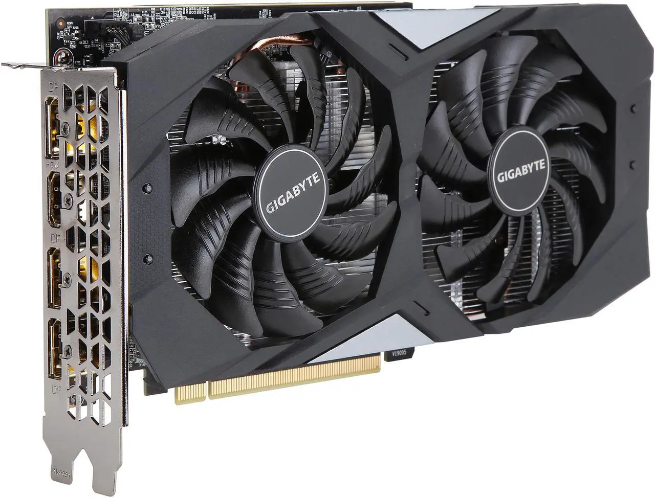 Alt view image 10 of 14 - GIGABYTE GeForce GTX 1660 OC 6G Graphics Card, 2 x WINDFORCE Fans, 6GB 192-Bit GDDR5, GV-N1660OC-6GD Video Card