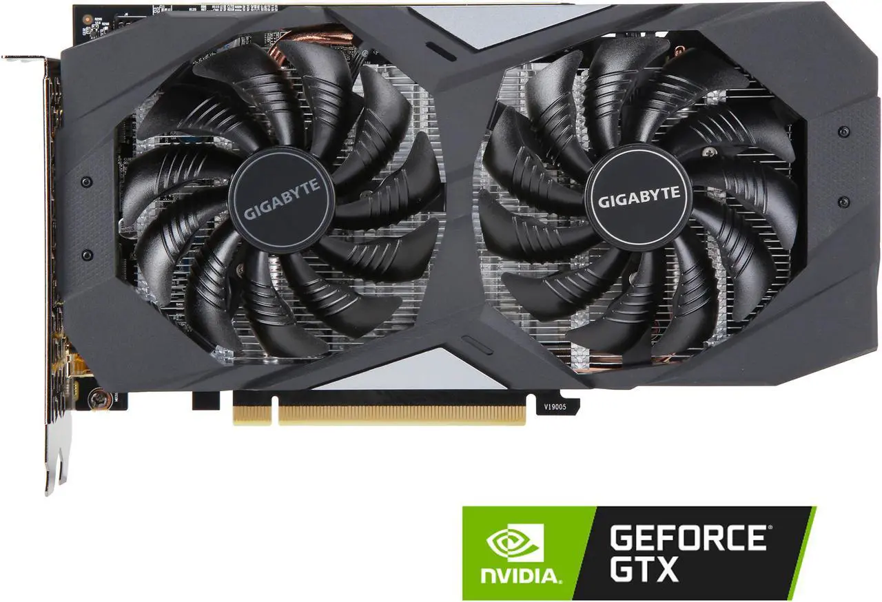 Alt view image 2 of 14 - GIGABYTE GeForce GTX 1660 OC 6G Graphics Card, 2 x WINDFORCE Fans, 6GB 192-Bit GDDR5, GV-N1660OC-6GD Video Card