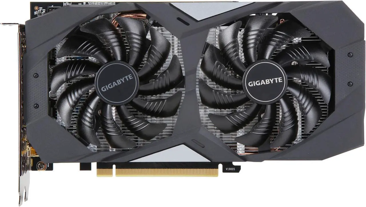 Main image of GIGABYTE GeForce GTX 1660 OC 6G Graphics Card, 2 x WINDFORCE Fans, 6GB 192-Bit GDDR5, GV-N1660OC-6GD Video Card