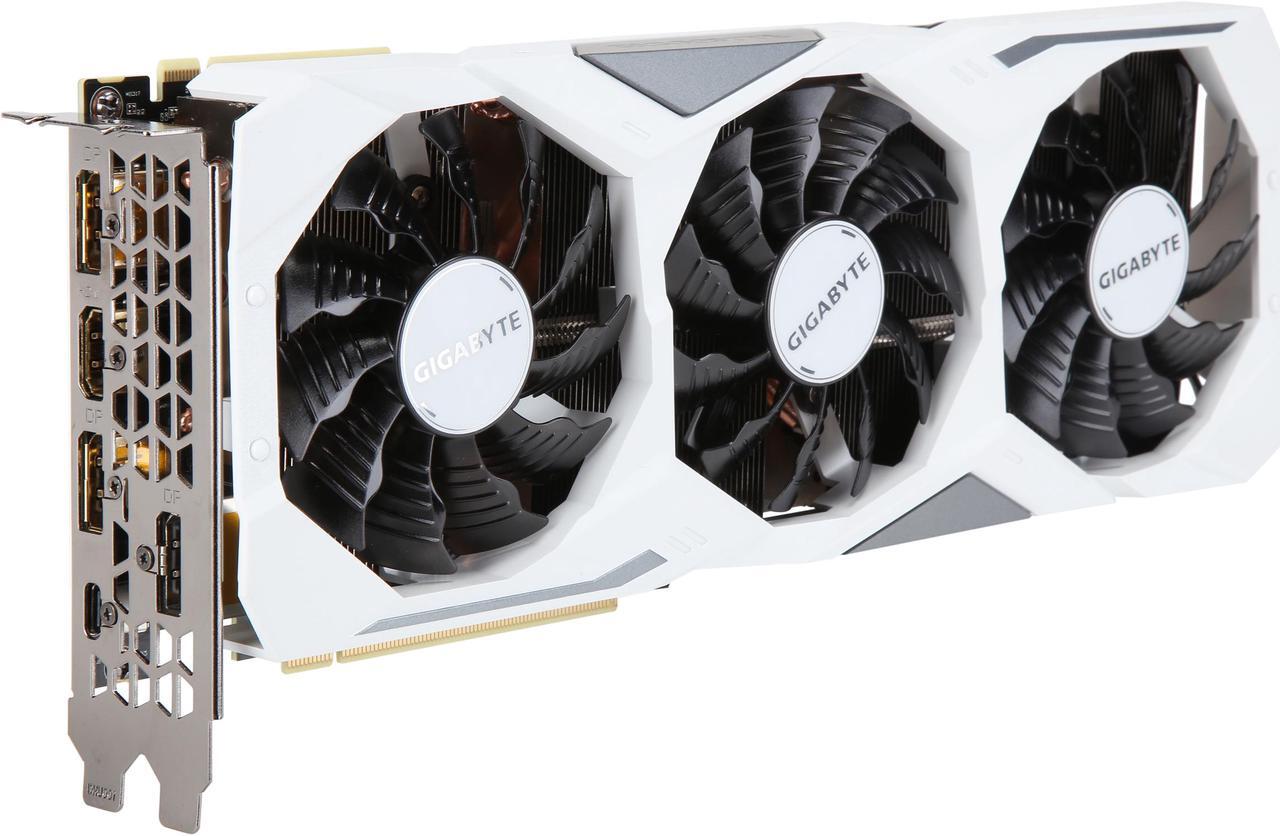 Main image of GIGABYTE GeForce RTX 2080 8GB GDDR6 PCI Express 3.0 x16 SLI Support ATX Graphics Card GV-N2080GAMINGOC WHITE-8GD