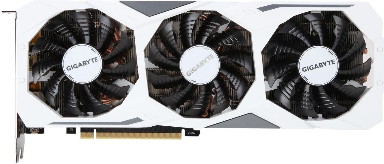 Alt view image 3 of 6 - GIGABYTE GeForce RTX 2080 8GB GDDR6 PCI Express 3.0 x16 SLI Support ATX Graphics Card GV-N2080GAMINGOC WHITE-8GD