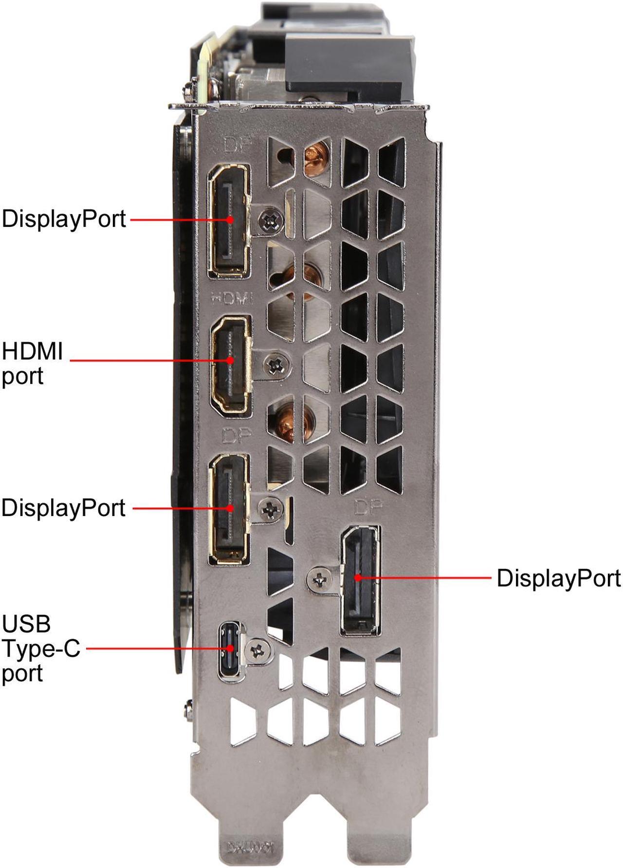 Alt view image 4 of 6 - GIGABYTE GeForce RTX 2080 Ti 11GB GDDR6 PCI Express 3.0 x16 SLI Support ATX Graphics Card GV-N208TWF3-11GC