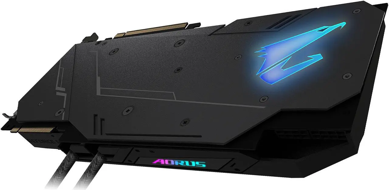 Alt view image 9 of 10 - GIGABYTE AORUS GeForce RTX 2080 SUPER 8GB GDDR6 PCI Express 3.0 x16 SLI Support ATX Graphics Card GV-N208SAORUS W-8GC